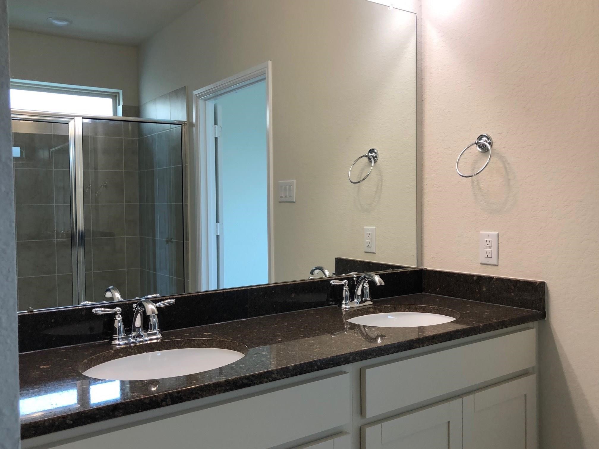 3822 Supremes Trail Spring, TX 77386 - Photo 39 of 40 a bathroom with a sink and a mirror