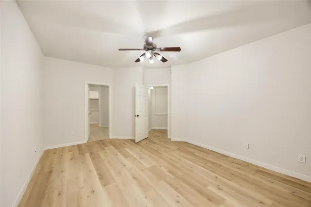 wooden floor in an empty room
