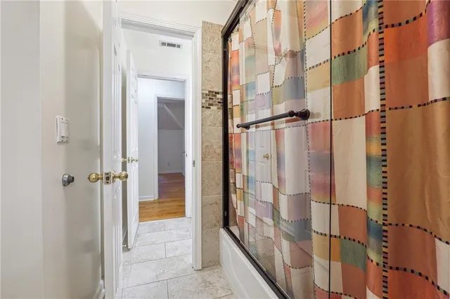 a view of a bathroom