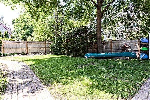 9 Fountain Road Arlington, MA 02476 - Photo 26 of 30 a view of a backyard with large trees