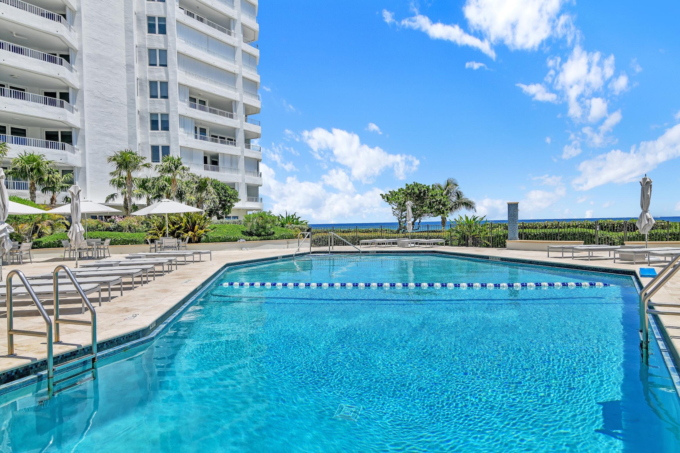 500 South Ocean Boulevard, Unit 706 Boca Raton, FL 33432 - Photo 37 of 64 beach, pool, exterior South 10