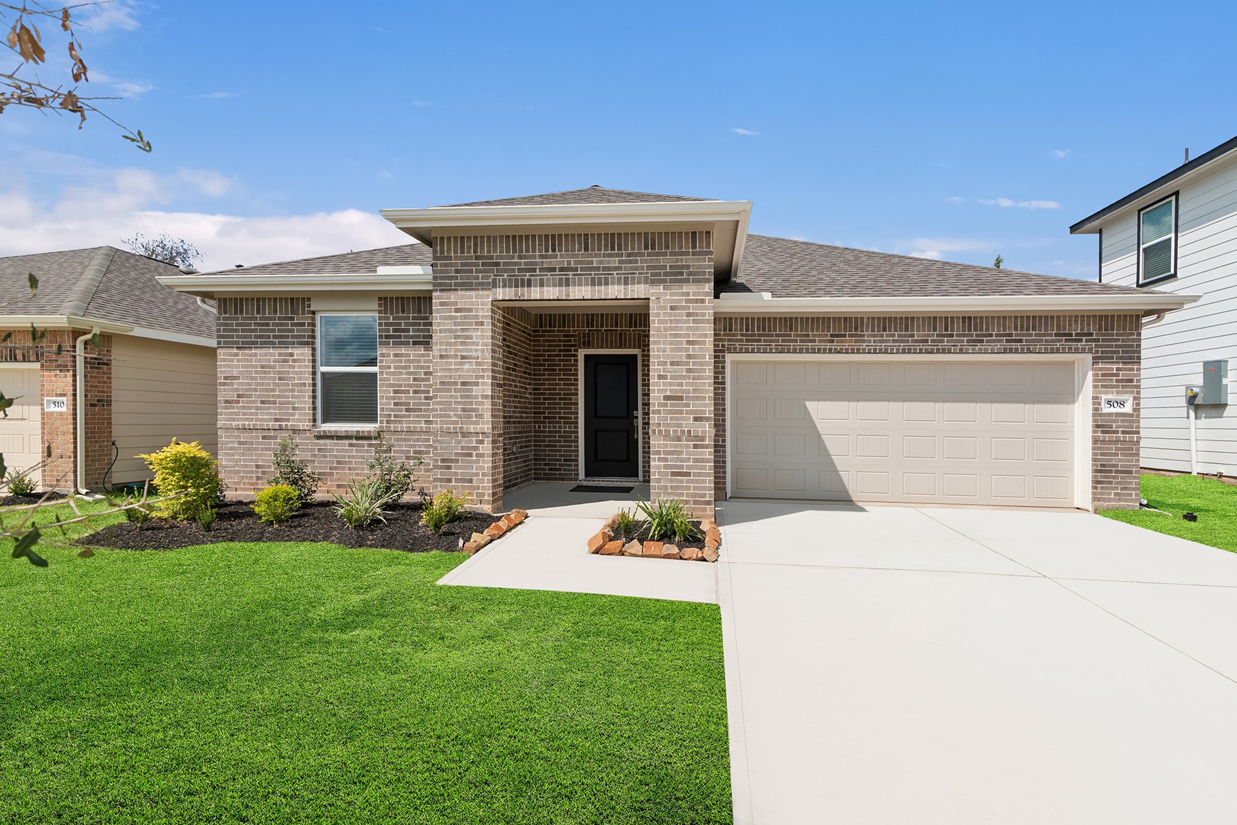 Stunning Daffodil IV home design with elevation PA built by K. Hovnanian Homes in beautiful Reserve at Huntsville.
