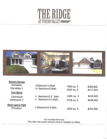 $399,900 | 4801 Tbb Sierra View Place, Imperial, MO 63010