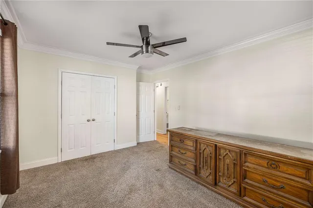 a view of hallway with washer and dryer