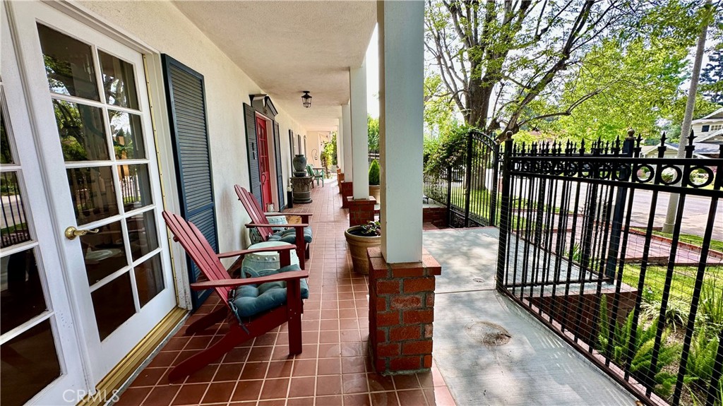 19559 Tulsa Street Porter Ranch, CA 91326 - Photo 6 of 55 a view of a balcony with chairs