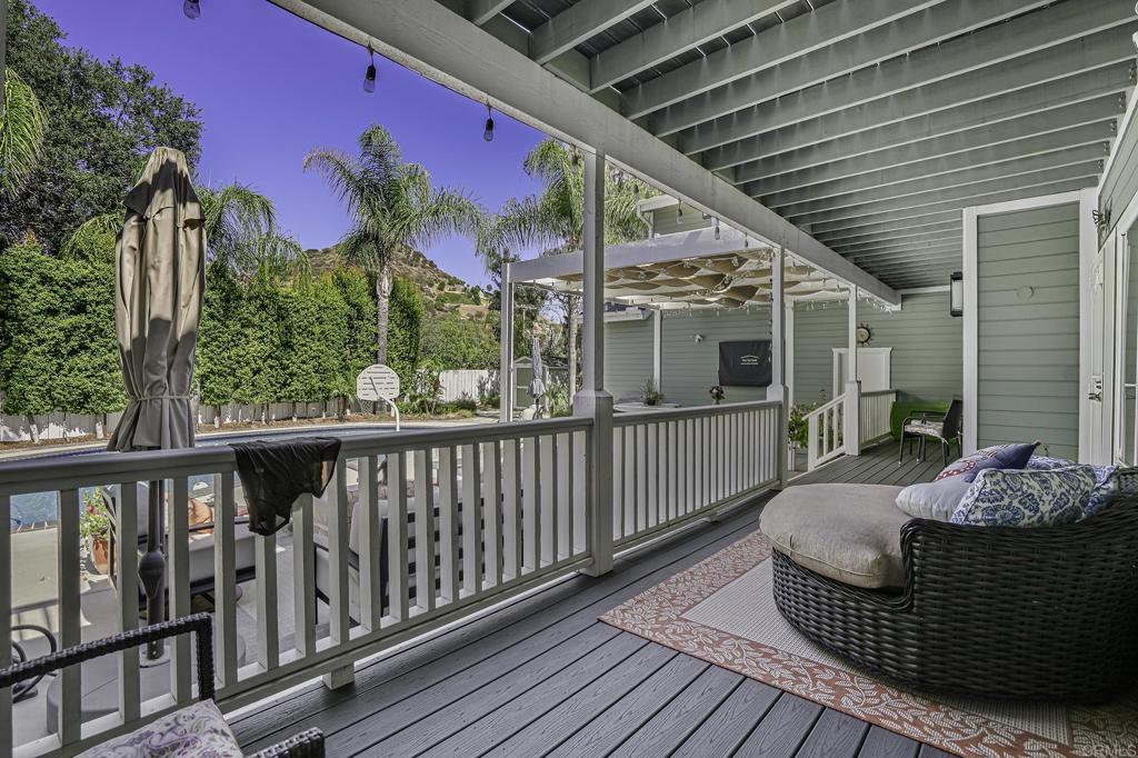 14403 Gaslight Court Poway, CA 92064 - Photo 49 of 58 a view of a porch with furniture