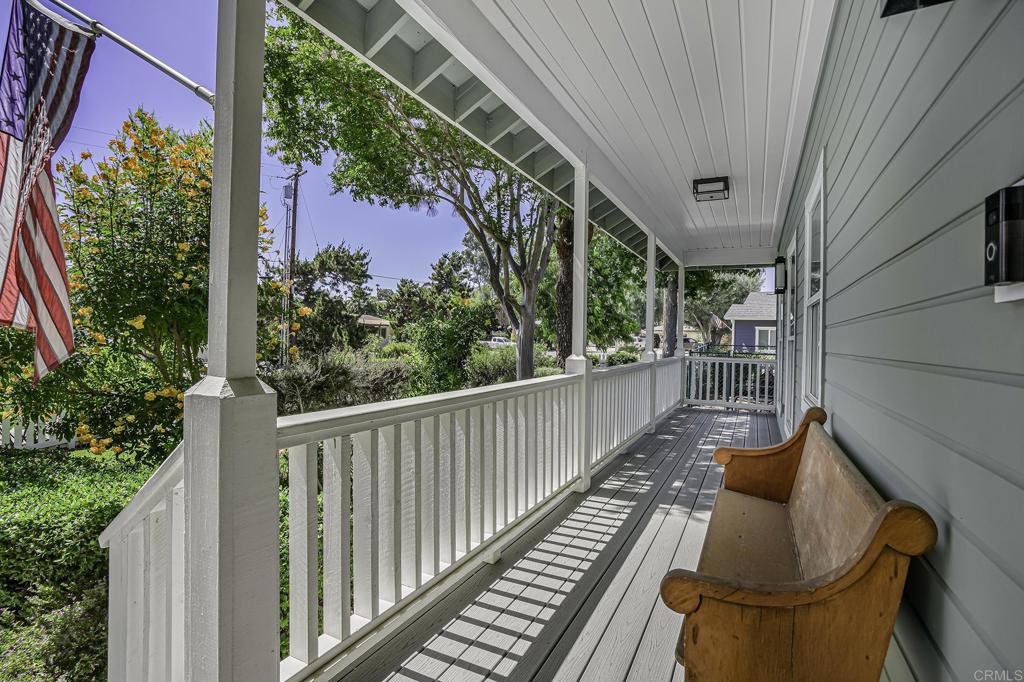 14403 Gaslight Court Poway, CA 92064 - Photo 6 of 58 a balcony view with two chairs and a potted plant