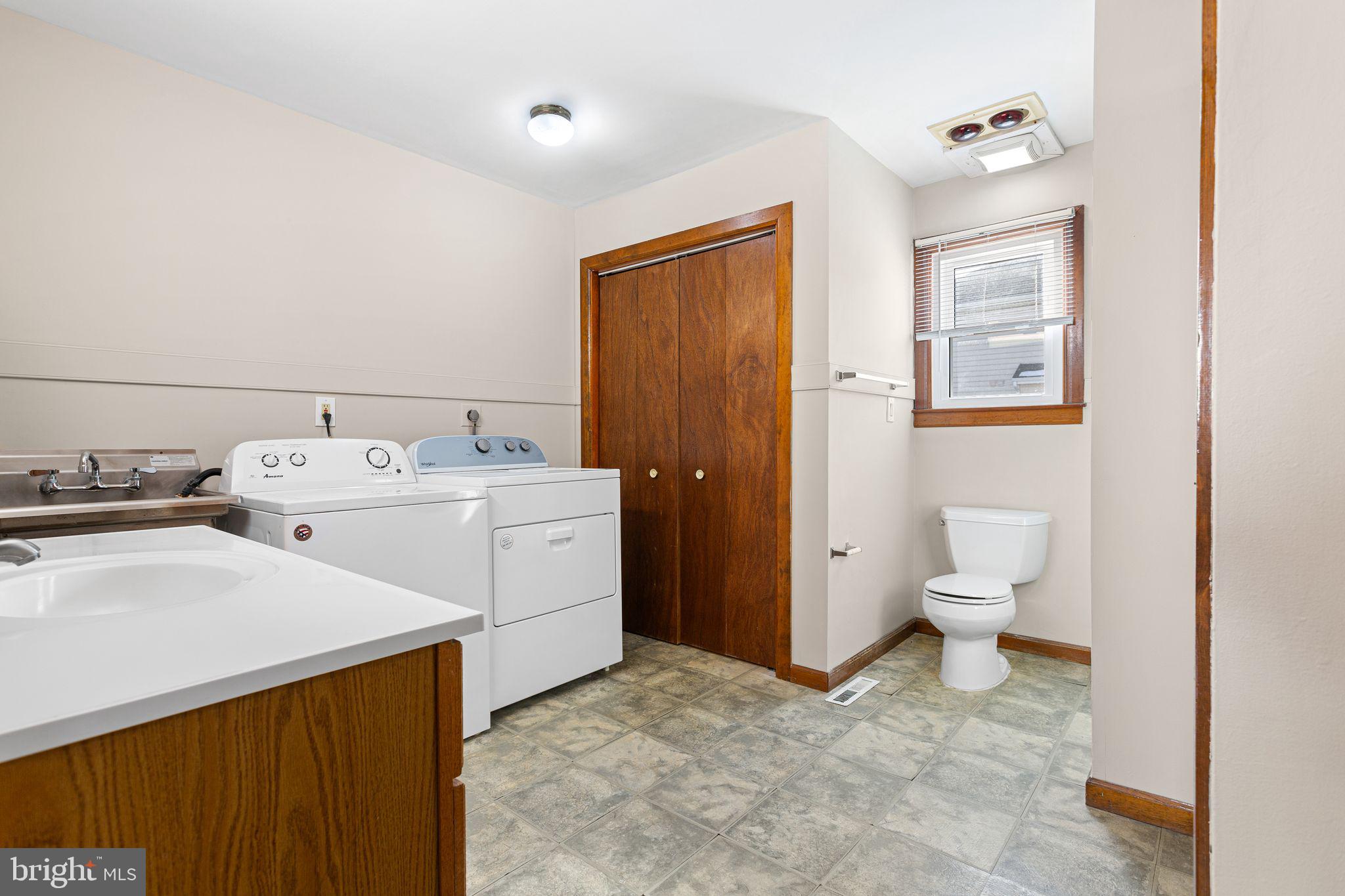 2623 Knights Road Bensalem, PA 19020 - Photo 29 of 50 a view of a storage & utility room with two washing machine