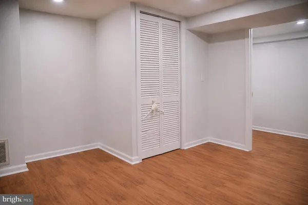 wooden floor in an empty room