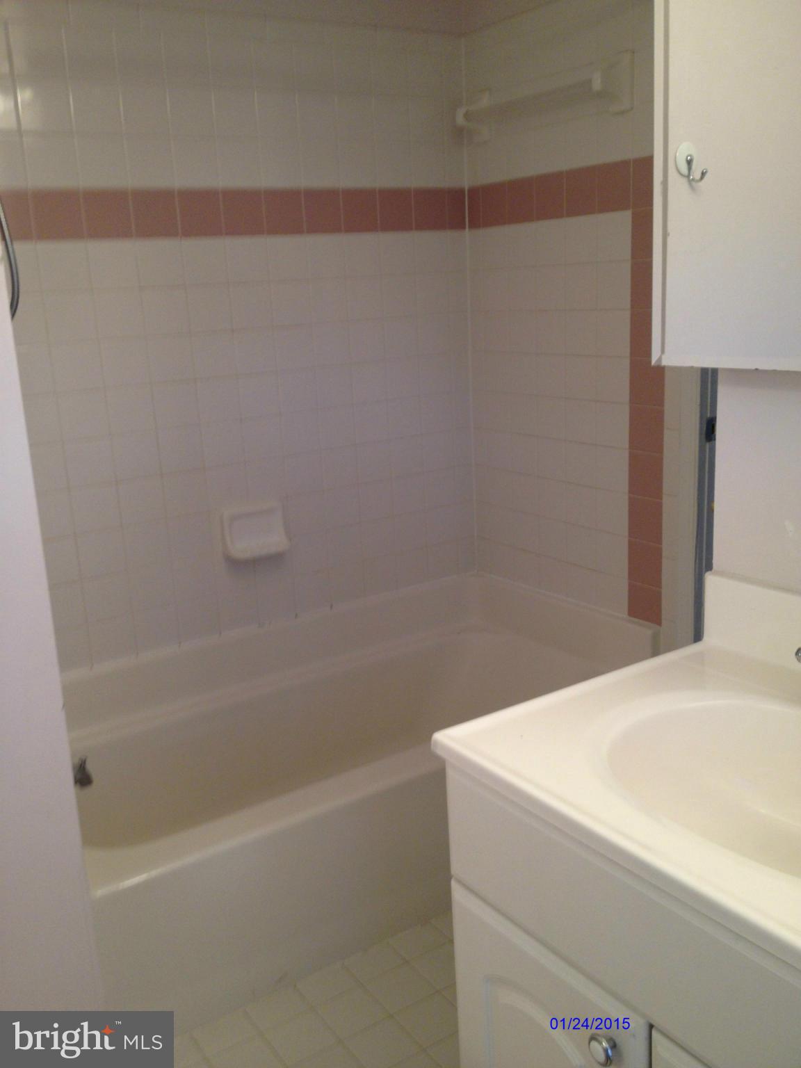10213 Rodgers Road Fairfax, VA 22030 - Photo 12 of 26 a bathroom with a shower and a bath tub