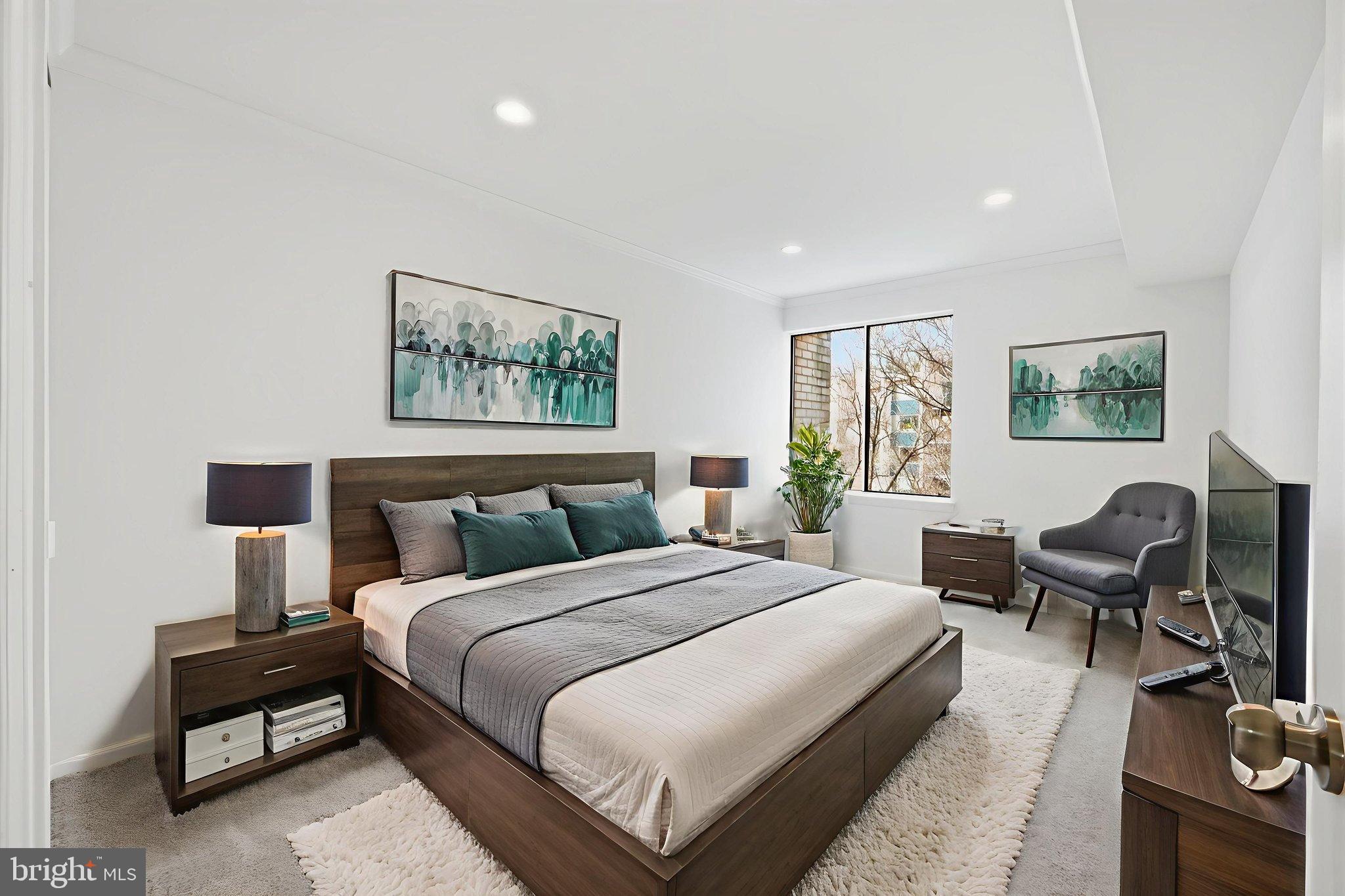 14427 Parkvale Road, Unit 7 Rockville, MD 20853 - Photo 16 of 43 Image how your bedroom can look like. Vitual stage