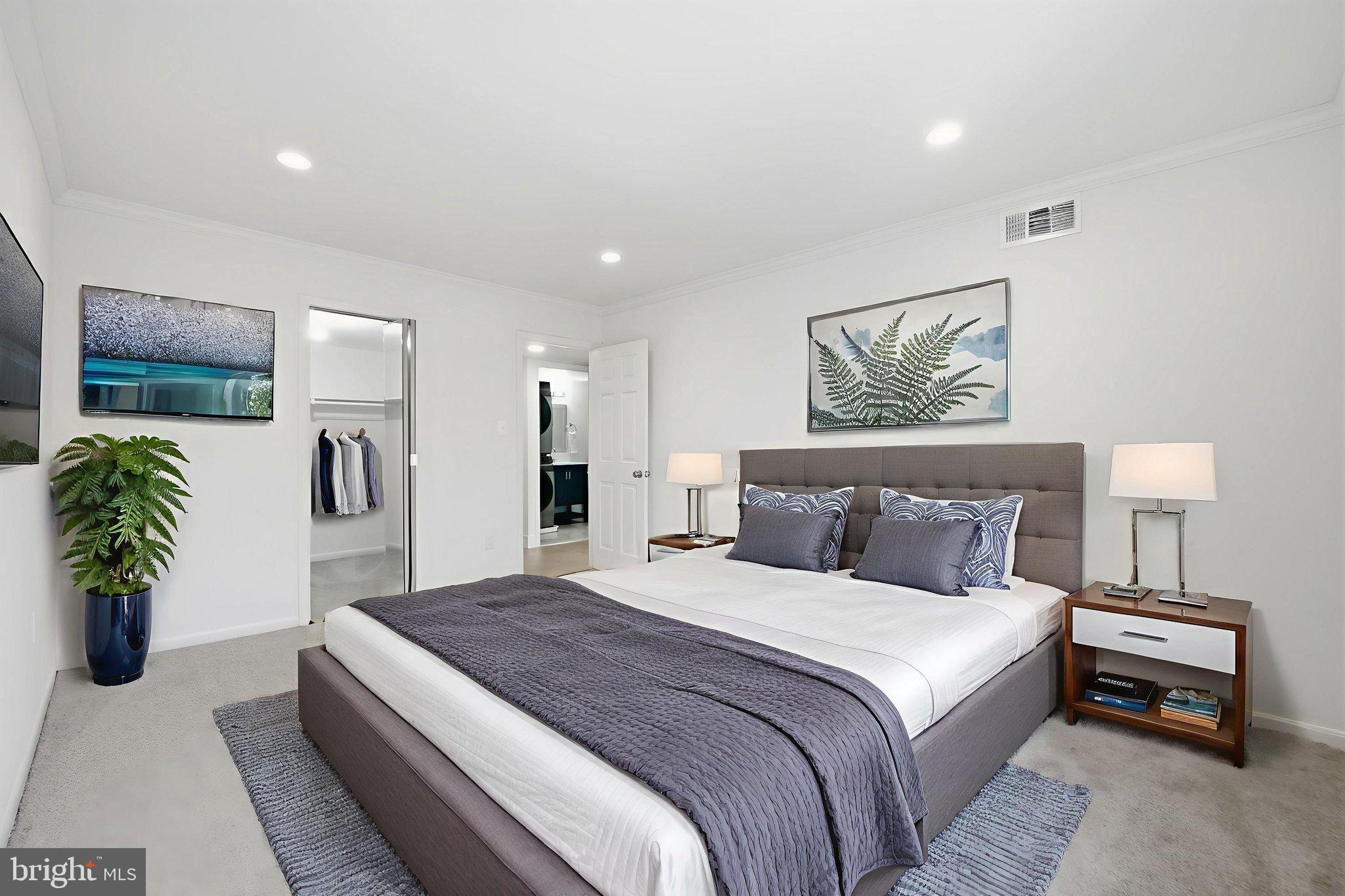 14427 Parkvale Road, Unit 7 Rockville, MD 20853 - Photo 17 of 43 Image how your bedroom can look like. Vitual stage