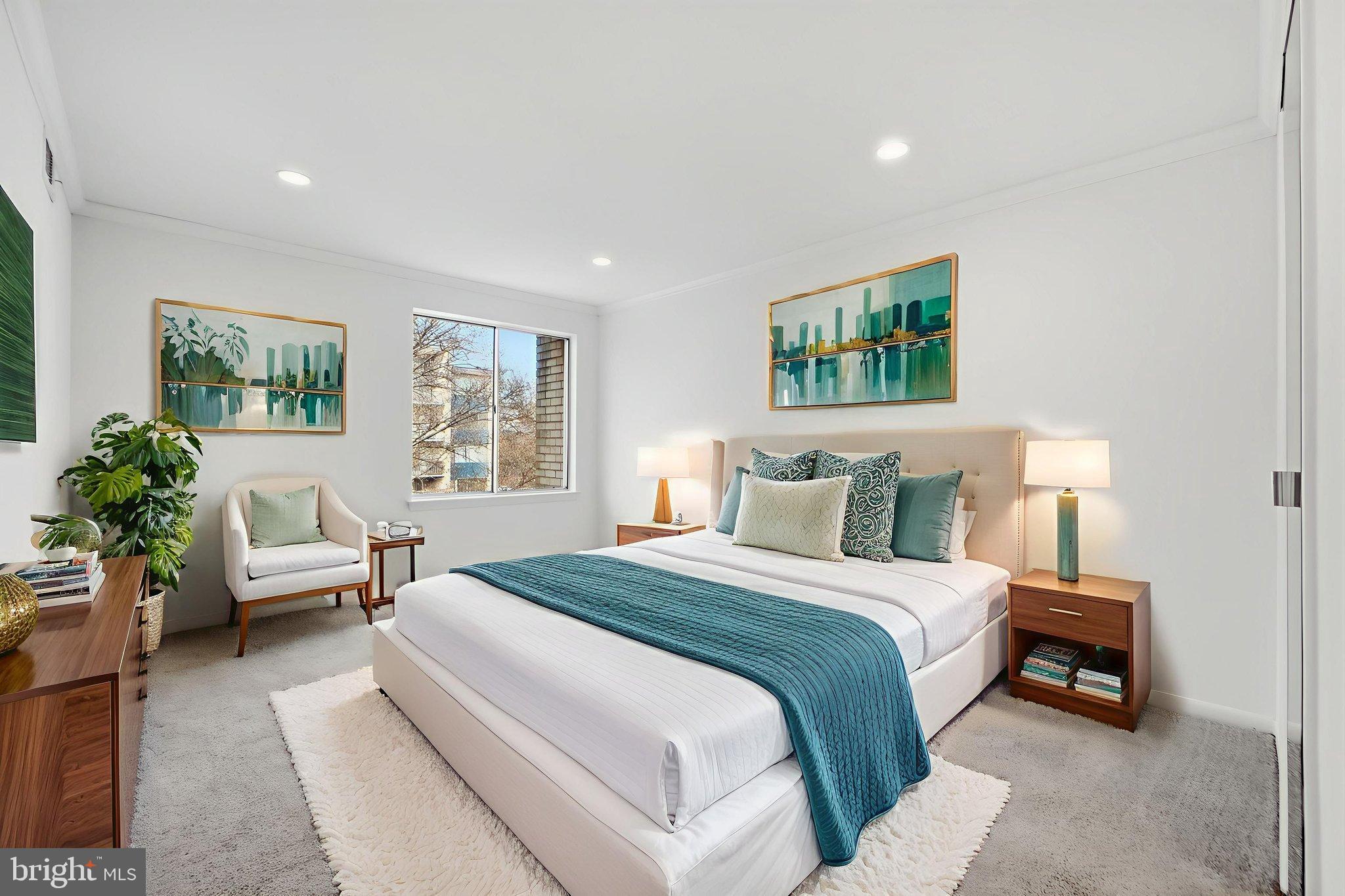 14427 Parkvale Road, Unit 7 Rockville, MD 20853 - Photo 21 of 43 Image how your bedroom can look like. Vitual stage