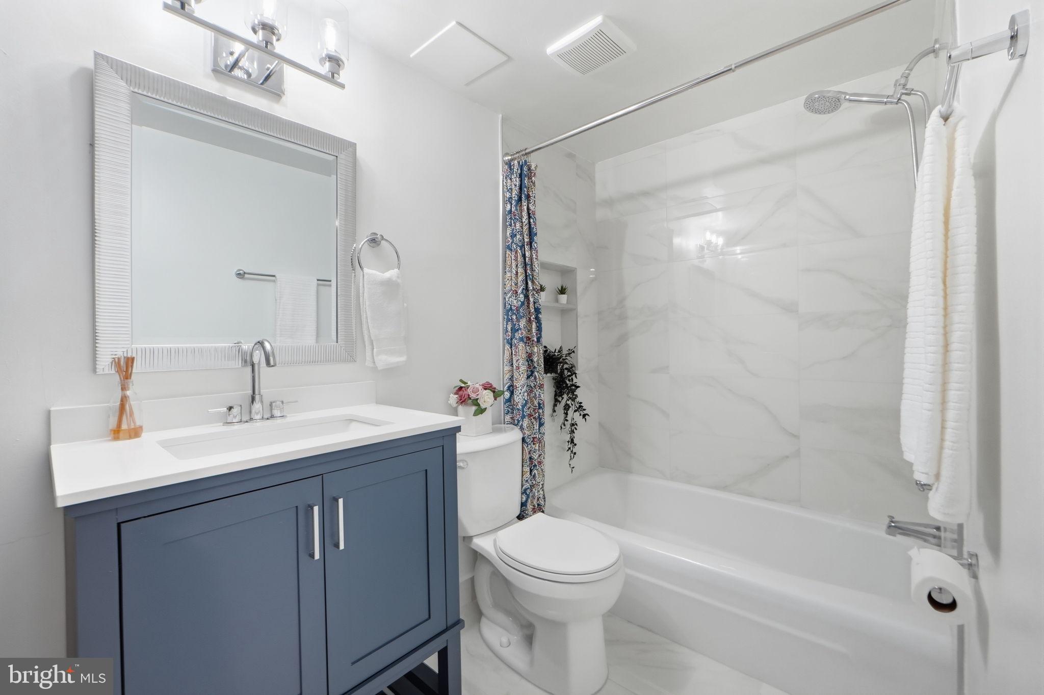 14427 Parkvale Road, Unit 7 Rockville, MD 20853 - Photo 25 of 43 Modern bathroom with elegant finishes.
