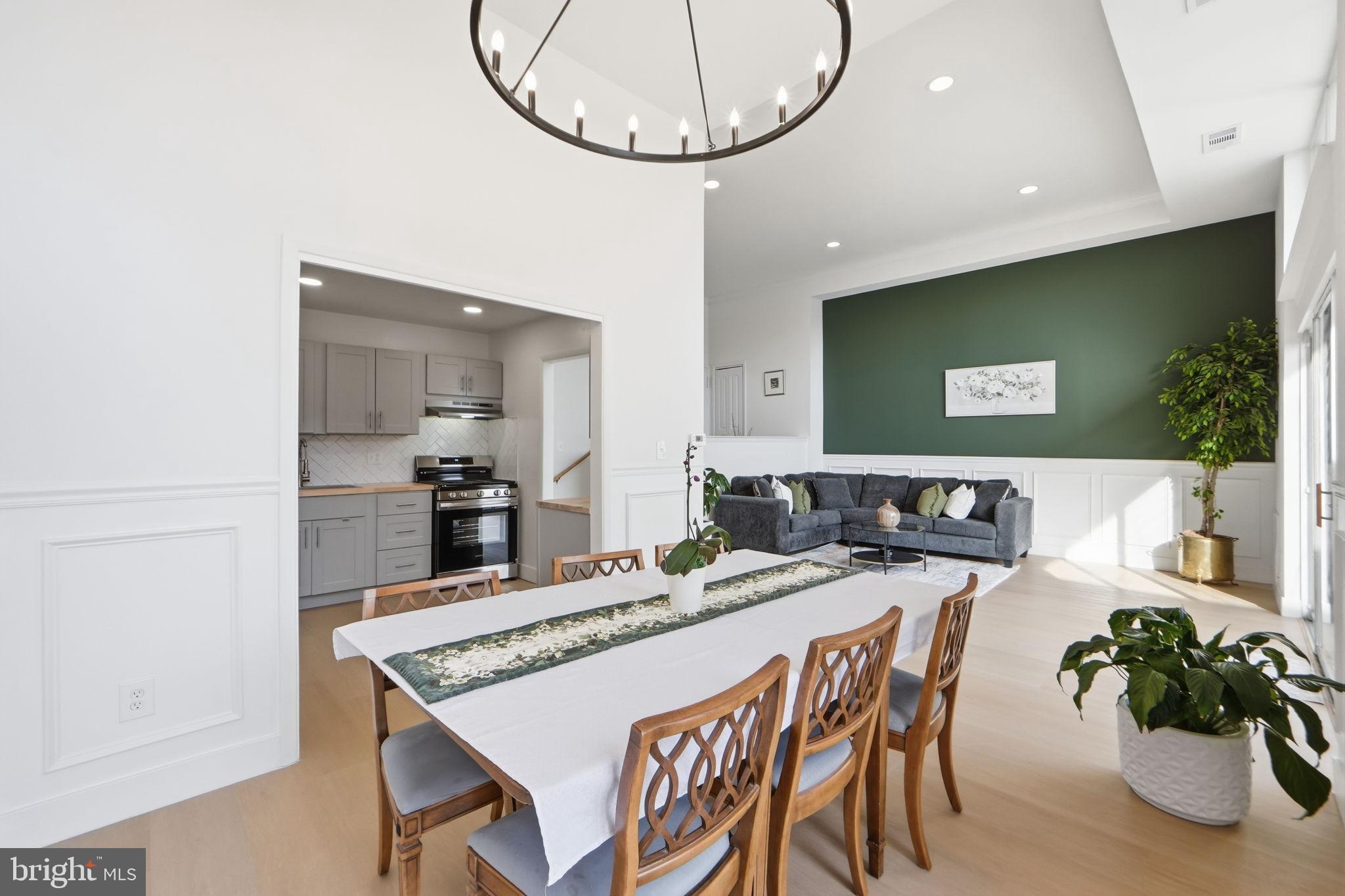 14427 Parkvale Road, Unit 7 Rockville, MD 20853 - Photo 9 of 43 Modern elegance in a bright dining space.