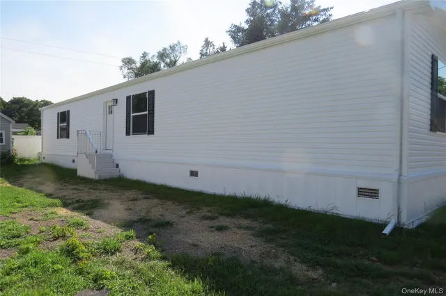 a backyard of a house