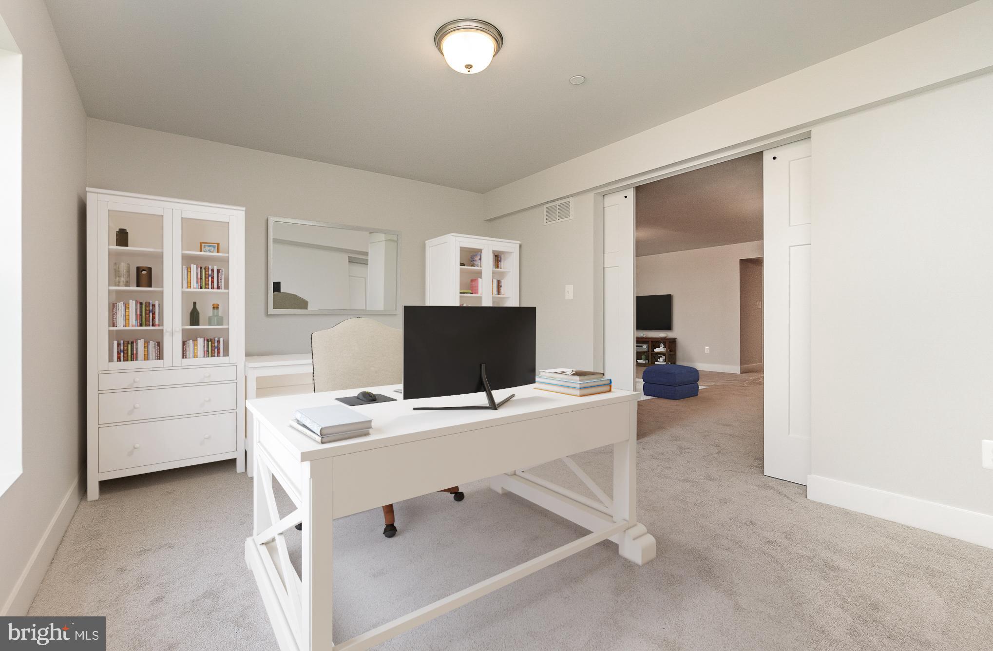 114 Loblolly Lane Fallston, MD 21047 - Photo 28 of 33 Lower level Den/bonus room VS