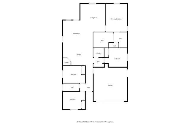 a picture of a floor plan