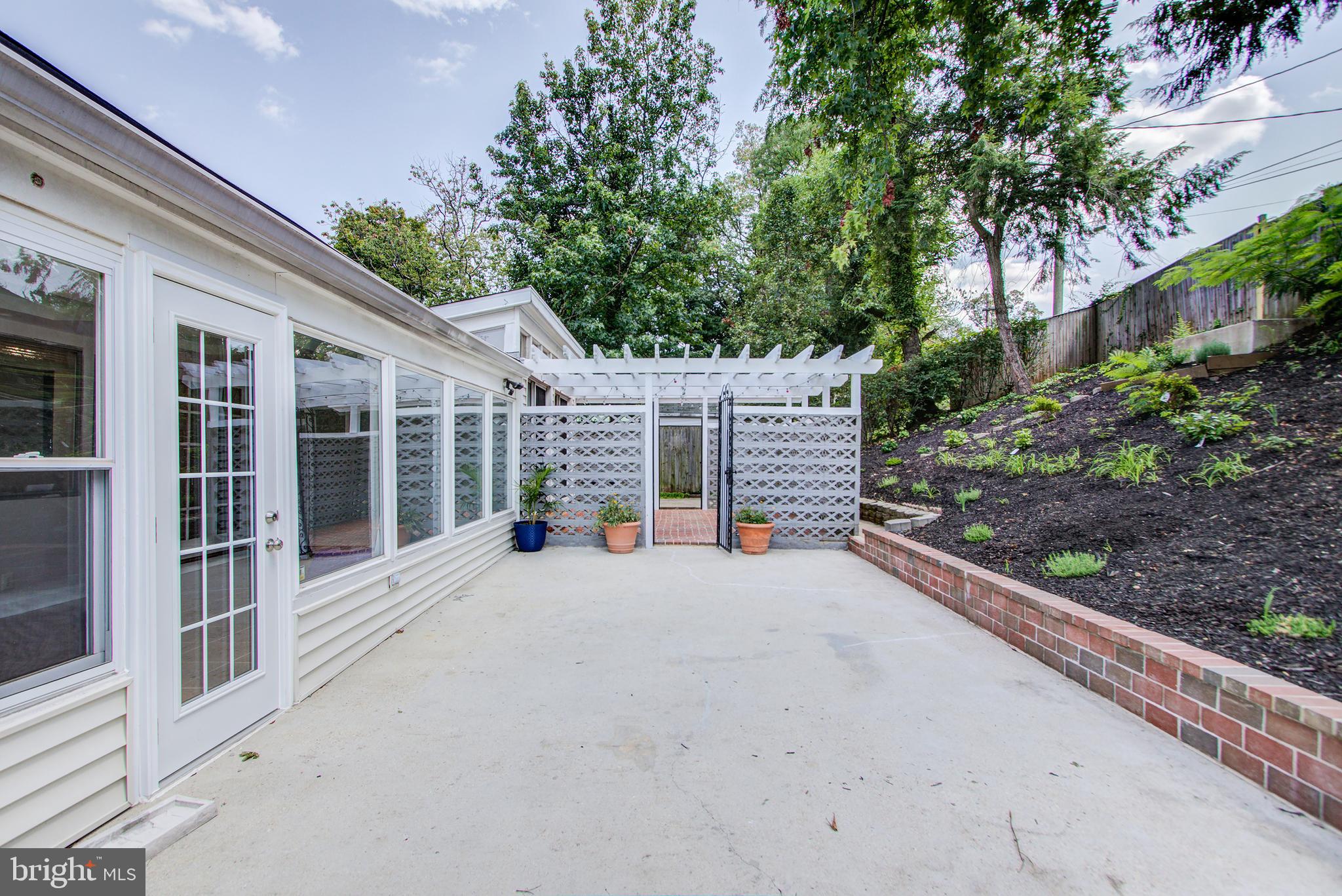 6109 Montrose Road Cheverly, MD 20785 - Photo 27 of 29 Back Exterior leading from Sunroom