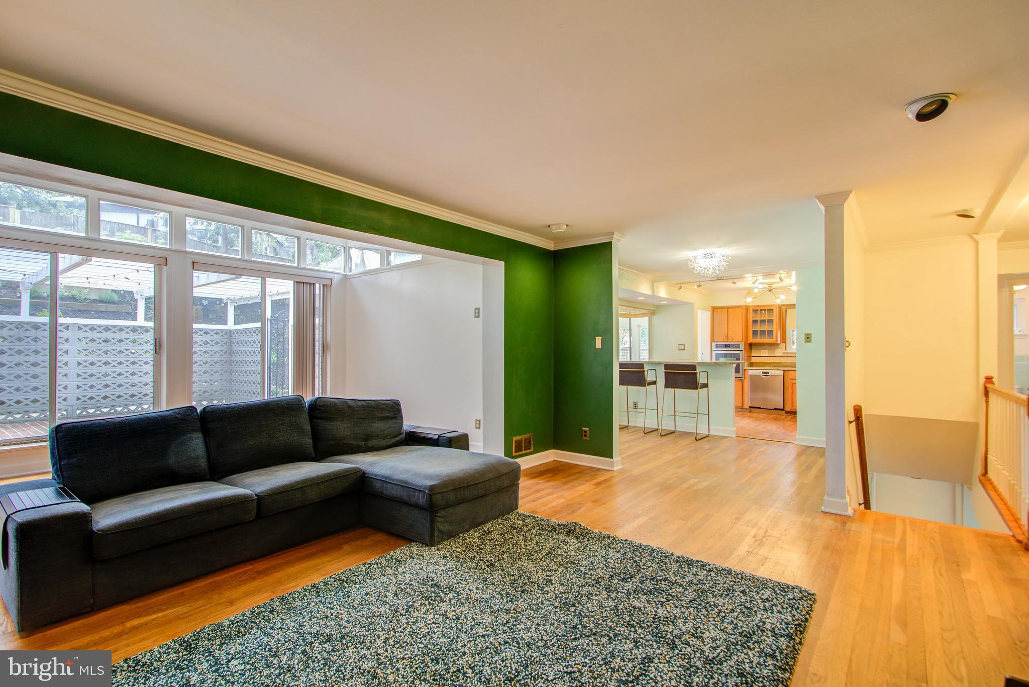 6109 Montrose Road Cheverly, MD 20785 - Photo 7 of 29 Open Concept Living Rm/Dining/Kitchen