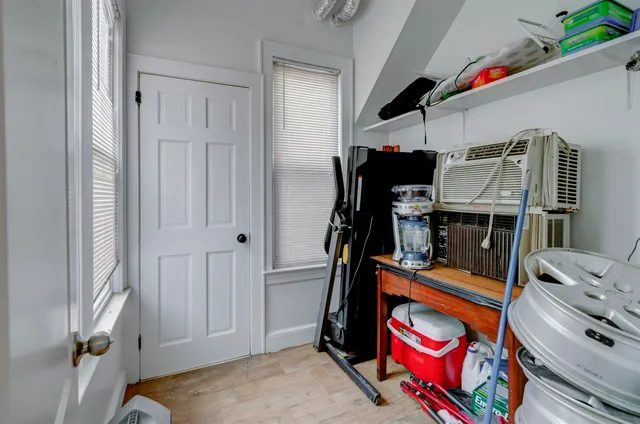 a view of walk in closet