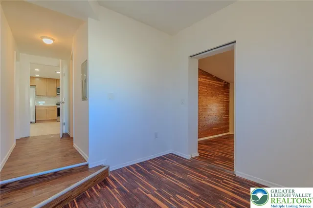 wooden floor in an empty room