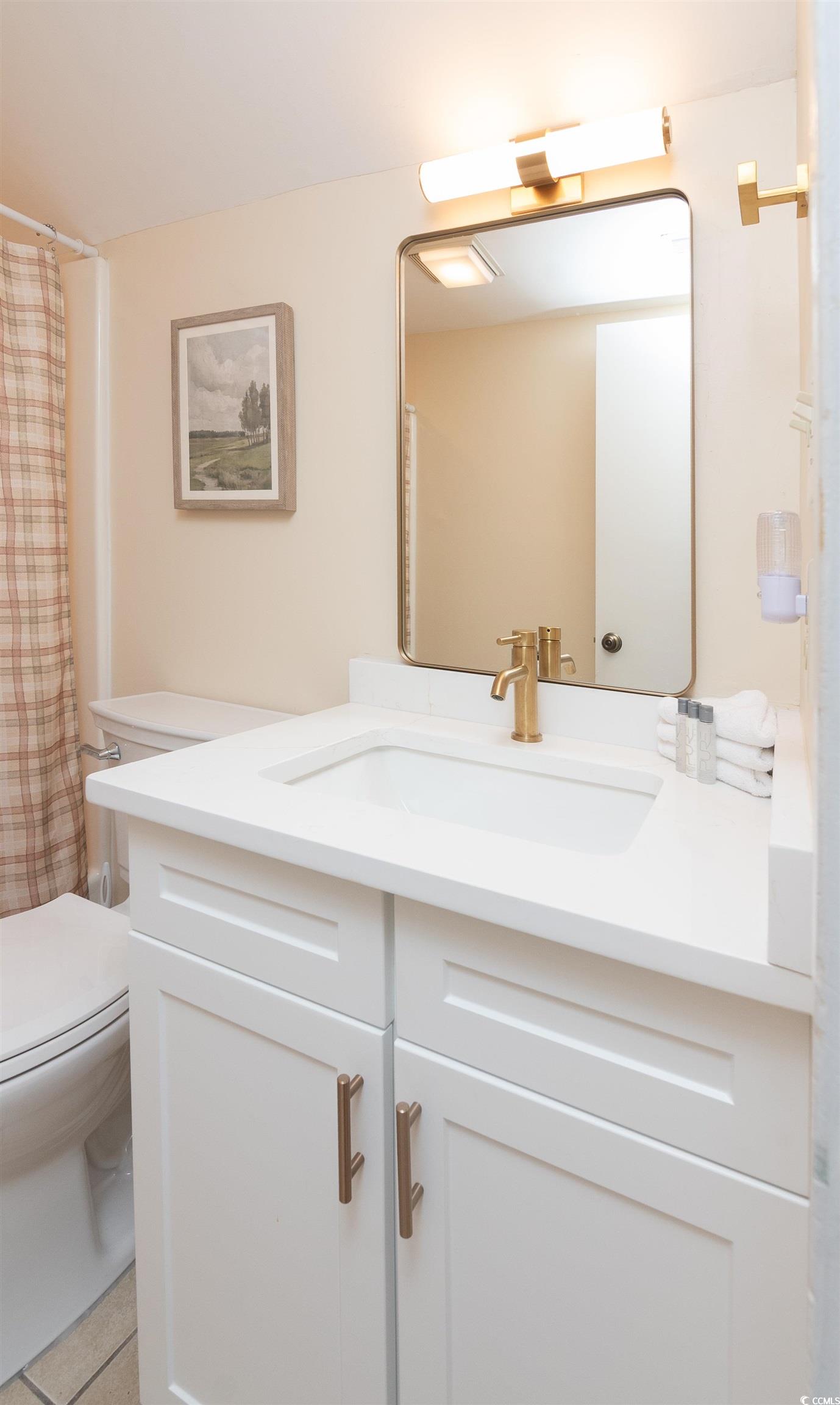 175 St Clears Way, Unit 23I Myrtle Beach, SC 29572 - Photo 29 of 39 Bathroom with vanity and curtained shower