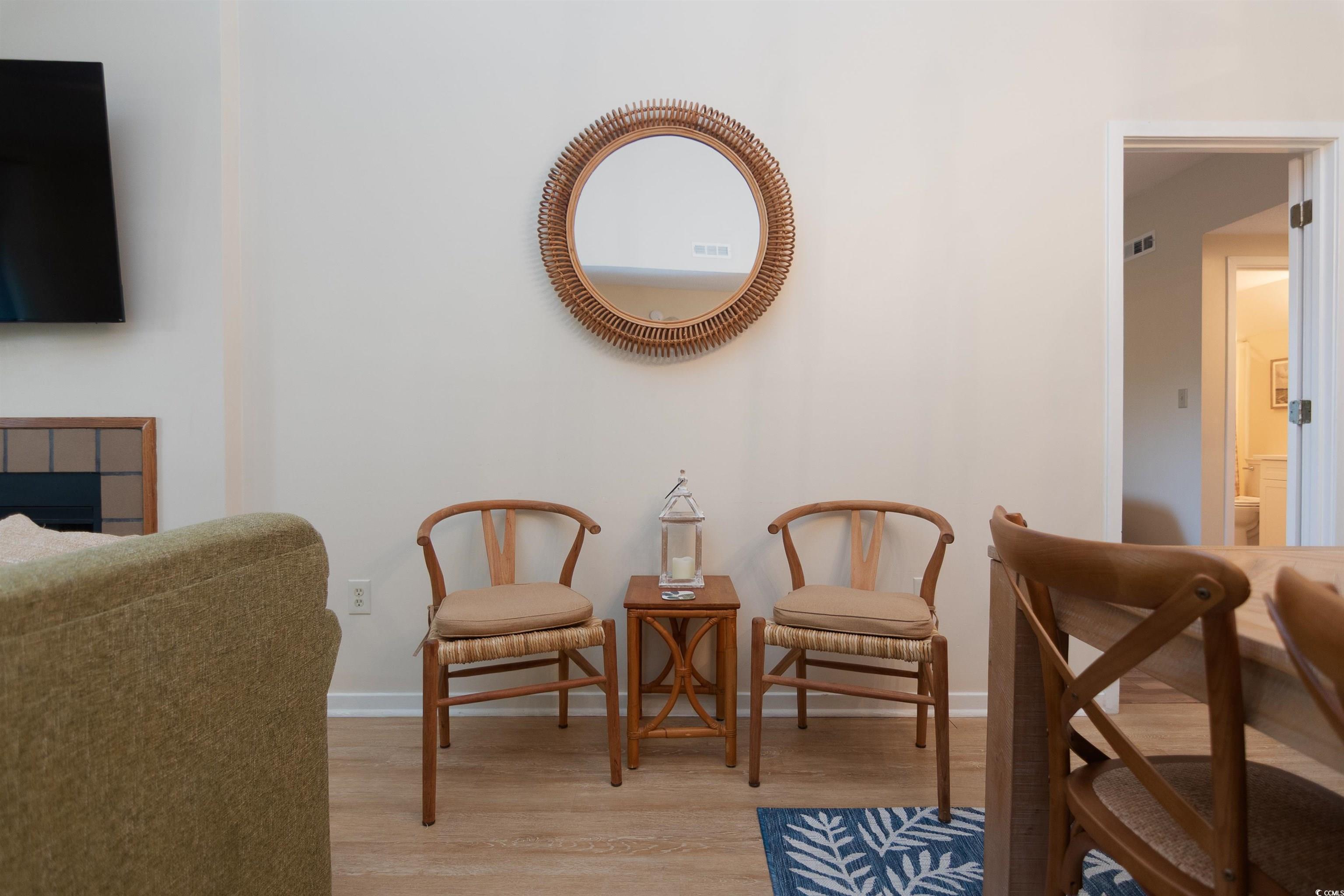 175 St Clears Way, Unit 23I Myrtle Beach, SC 29572 - Photo 7 of 39 Sitting room featuring light wood finished floors and baseboards