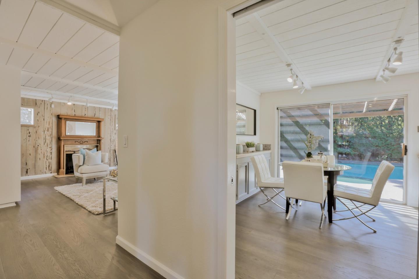 970 Covington Road Los Altos, CA 94024 - Photo 22 of 47 a dining room with furniture and wooden floor