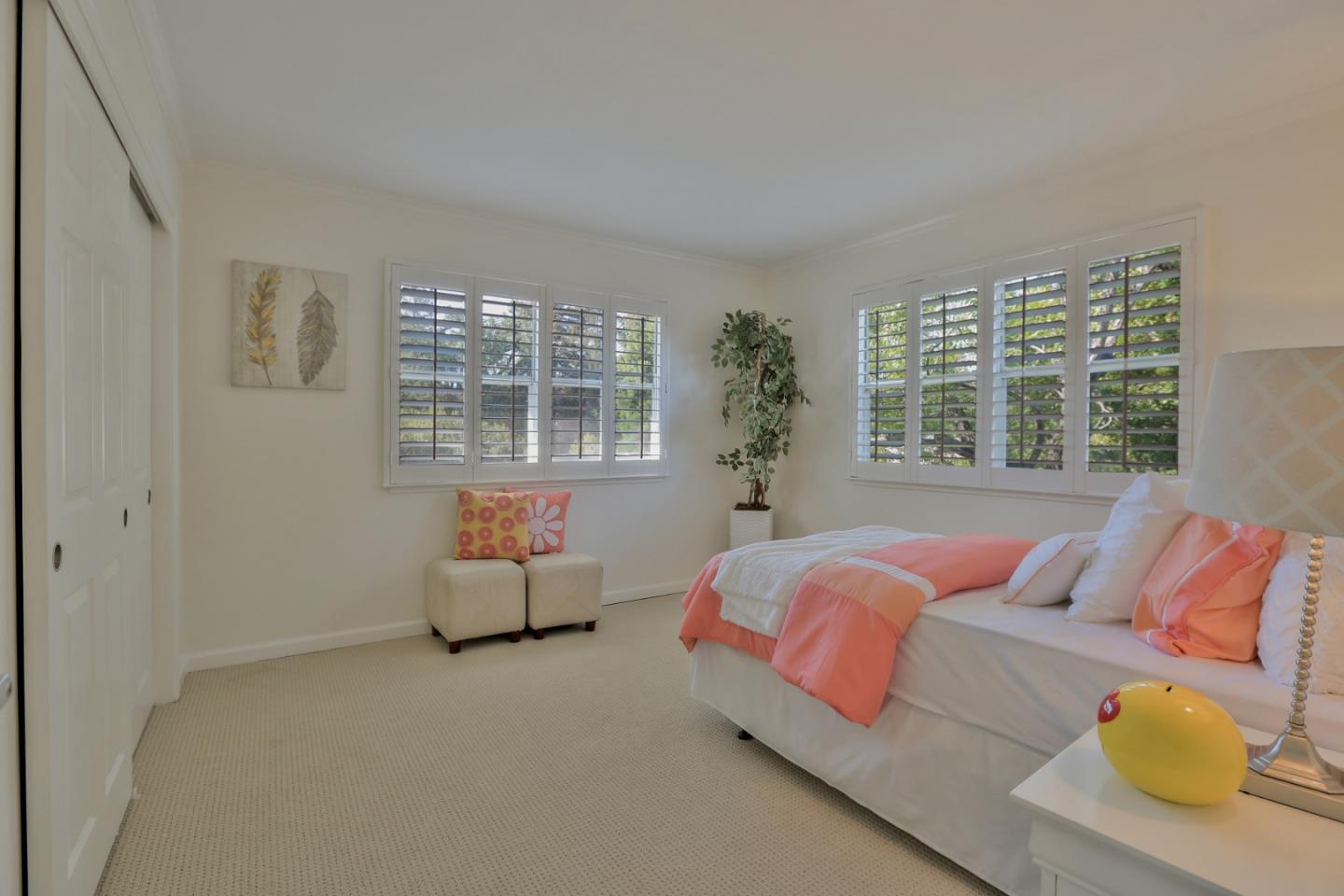 970 Covington Road Los Altos, CA 94024 - Photo 38 of 47 a bedroom with furniture and window