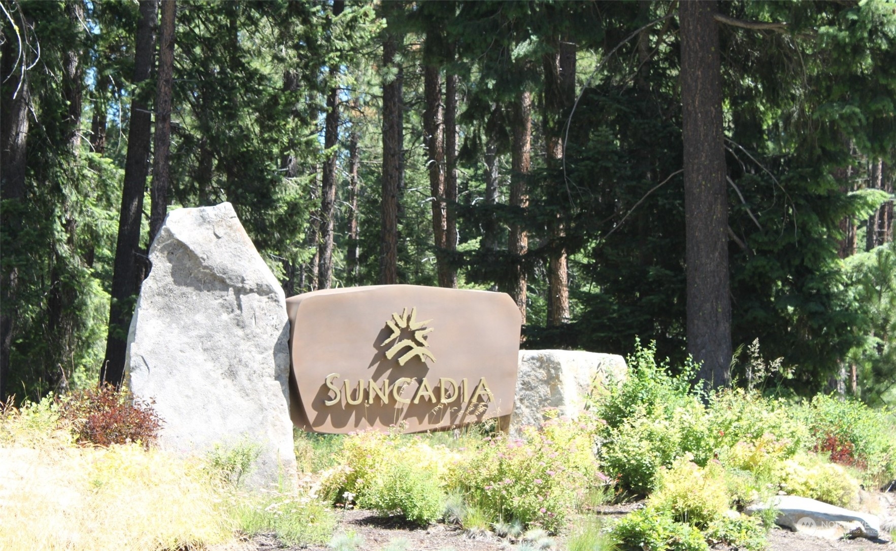 961 Larkspur Loop Cle Elum, WA 98922 - Photo 17 of 17 a view of a water fountain in the backyard of house