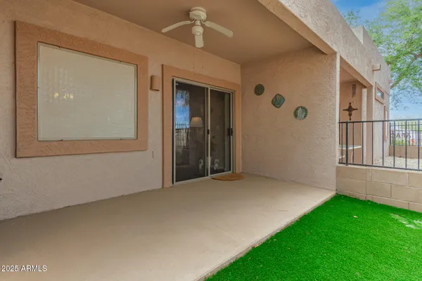 a view of a backyard with a garden
