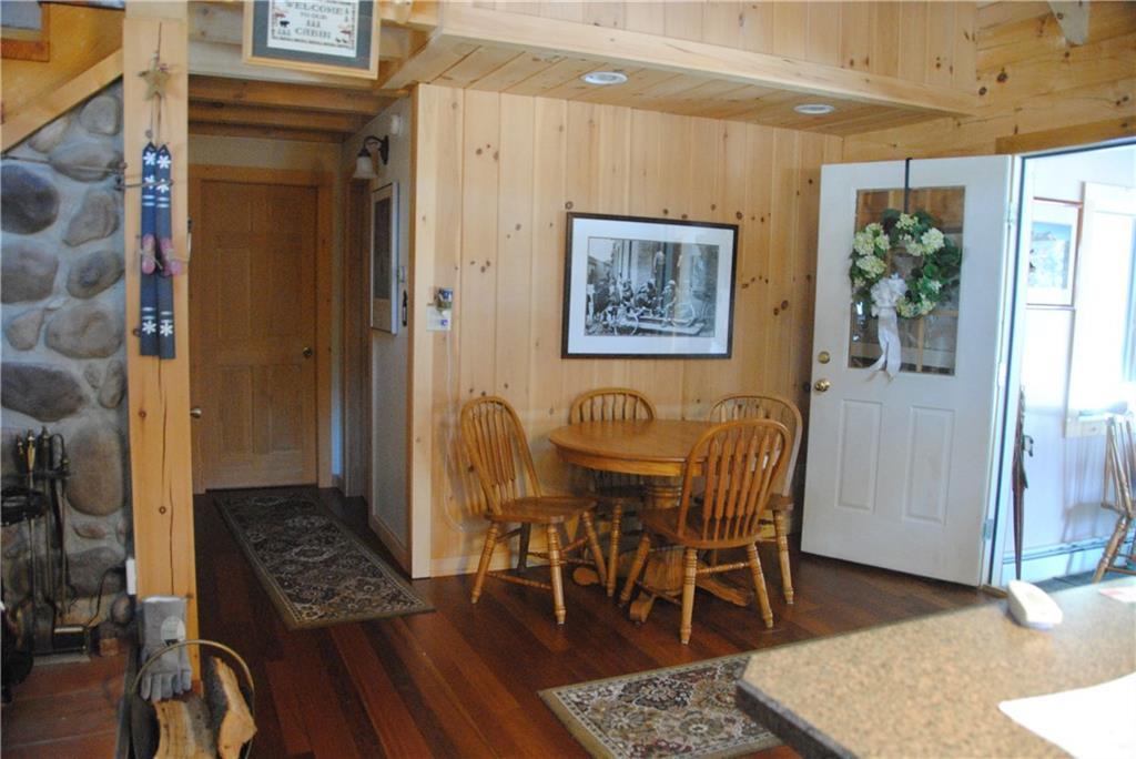 74 Blanchard Avenue Stratton, ME 04982 - Photo 14 of 35 Dining area, hallway to bedrooms and...