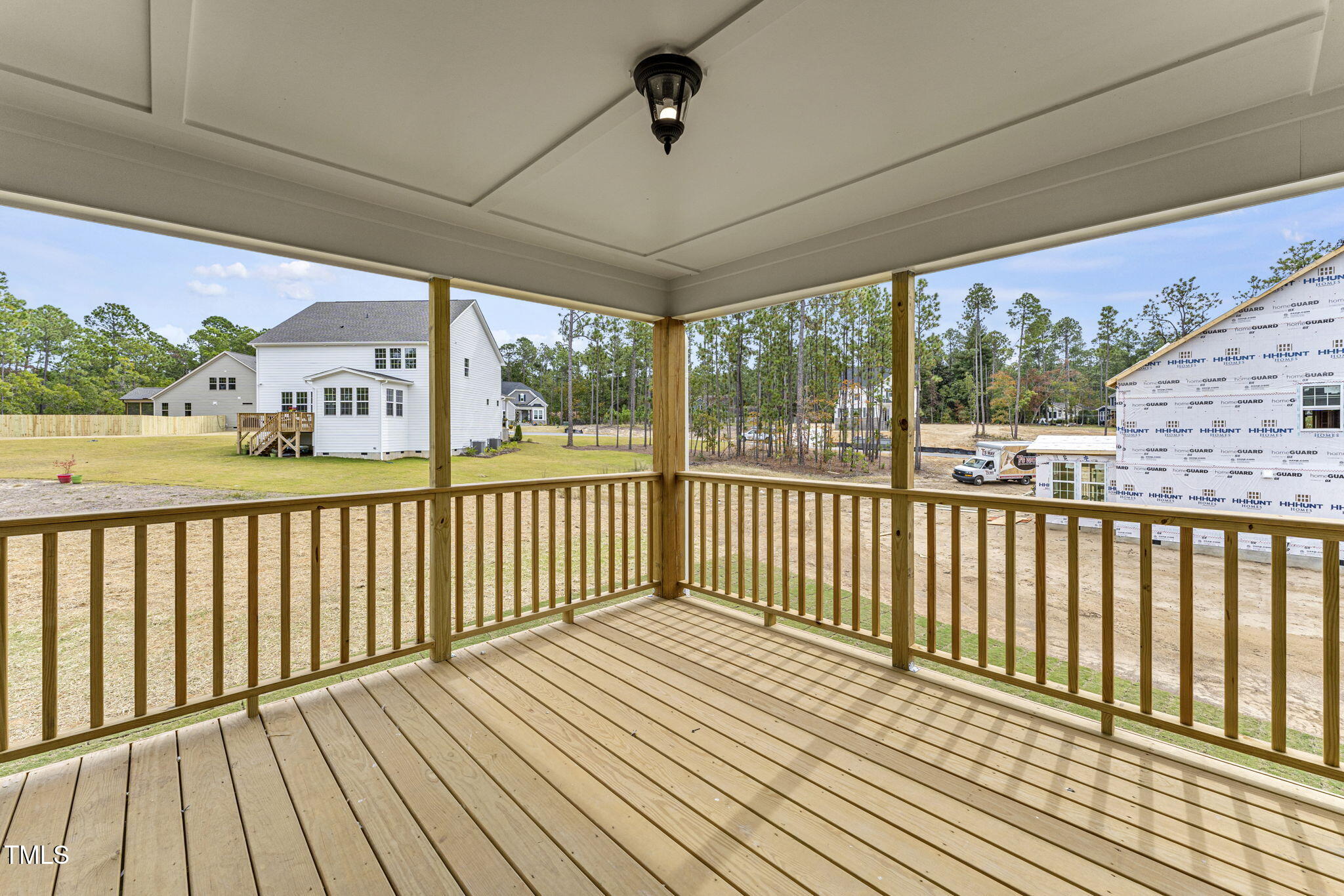 134 Ivy Rdg Road Chapel Hill, NC 27516 - Photo 21 of 37 a view of a balcony with wooden floor