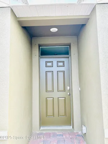 a view of an entryway