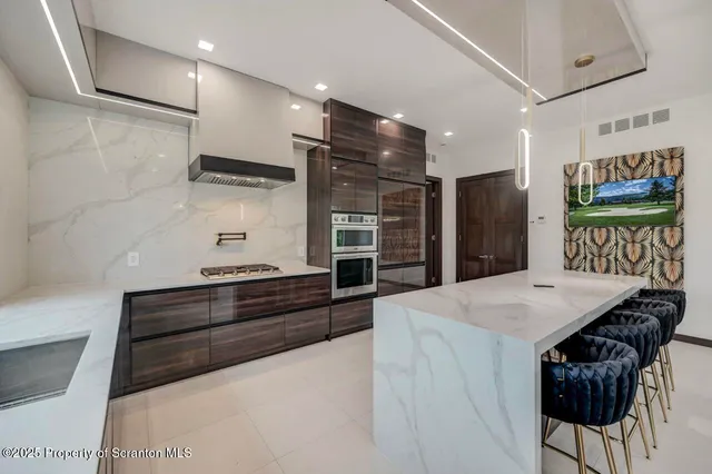 a very nice looking room with a bathroom