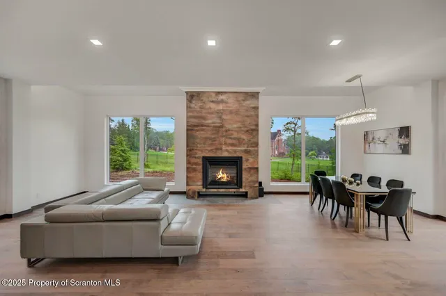 a view of mountain view from a yard