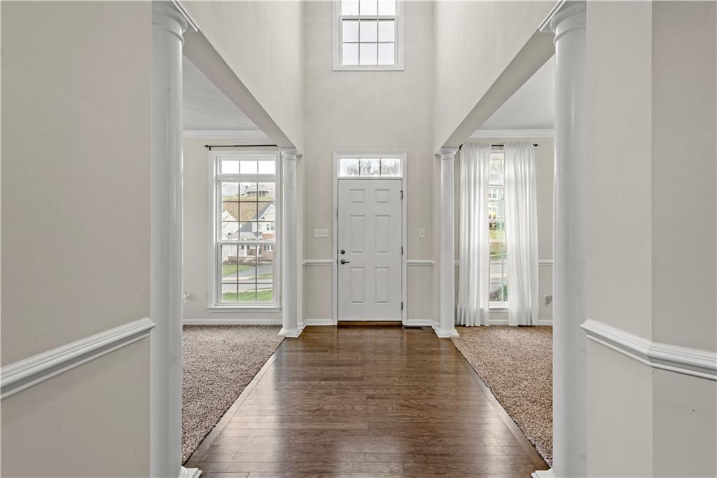 4441 Walnut Ridge Circle McDonald, PA 15057 - Photo 2 of 25 Guests are greeted by a beautifully open two-story foyer!