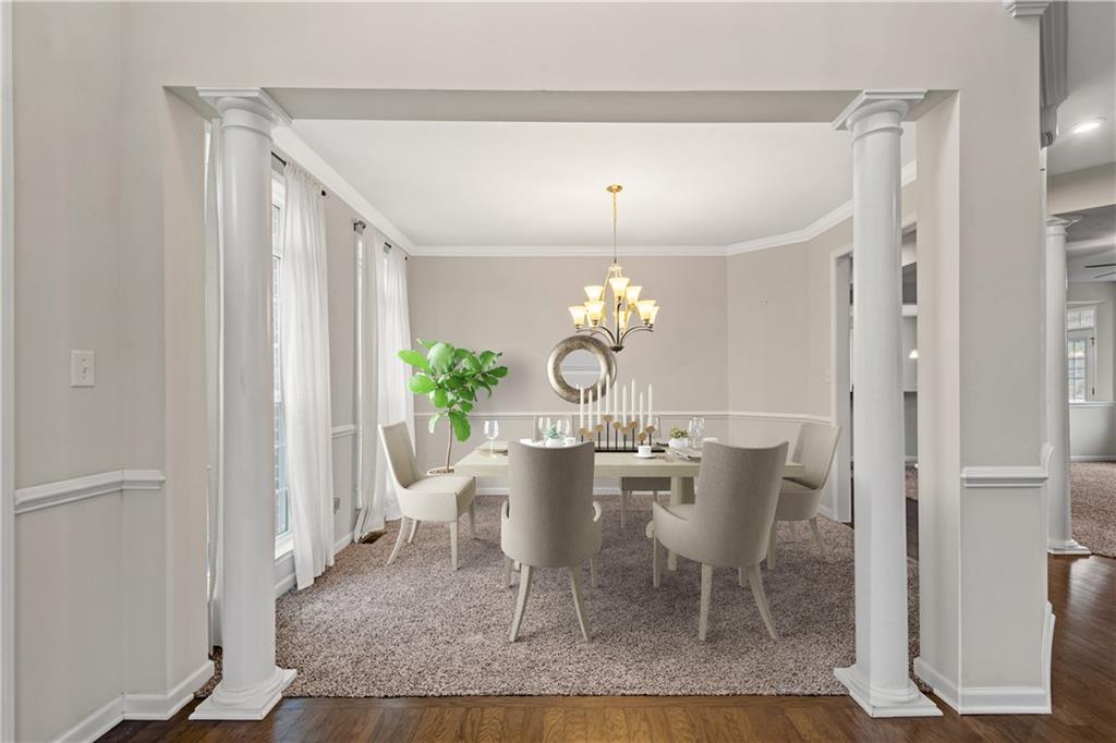 4441 Walnut Ridge Circle McDonald, PA 15057 - Photo 4 of 25 Perfect spot for hosting family dinners!*Virtually Staged*