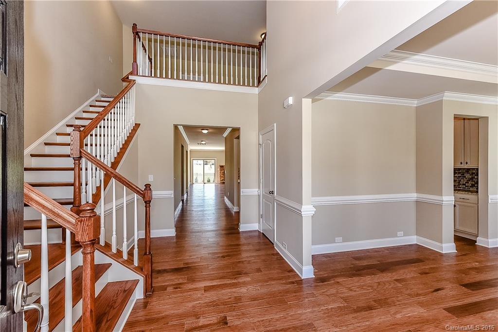 604 Brookhaven Drive, Unit HKC 95 Fort Mill, SC 29708 - Photo 3 of 24 a view of entryway and hall with wooden floor