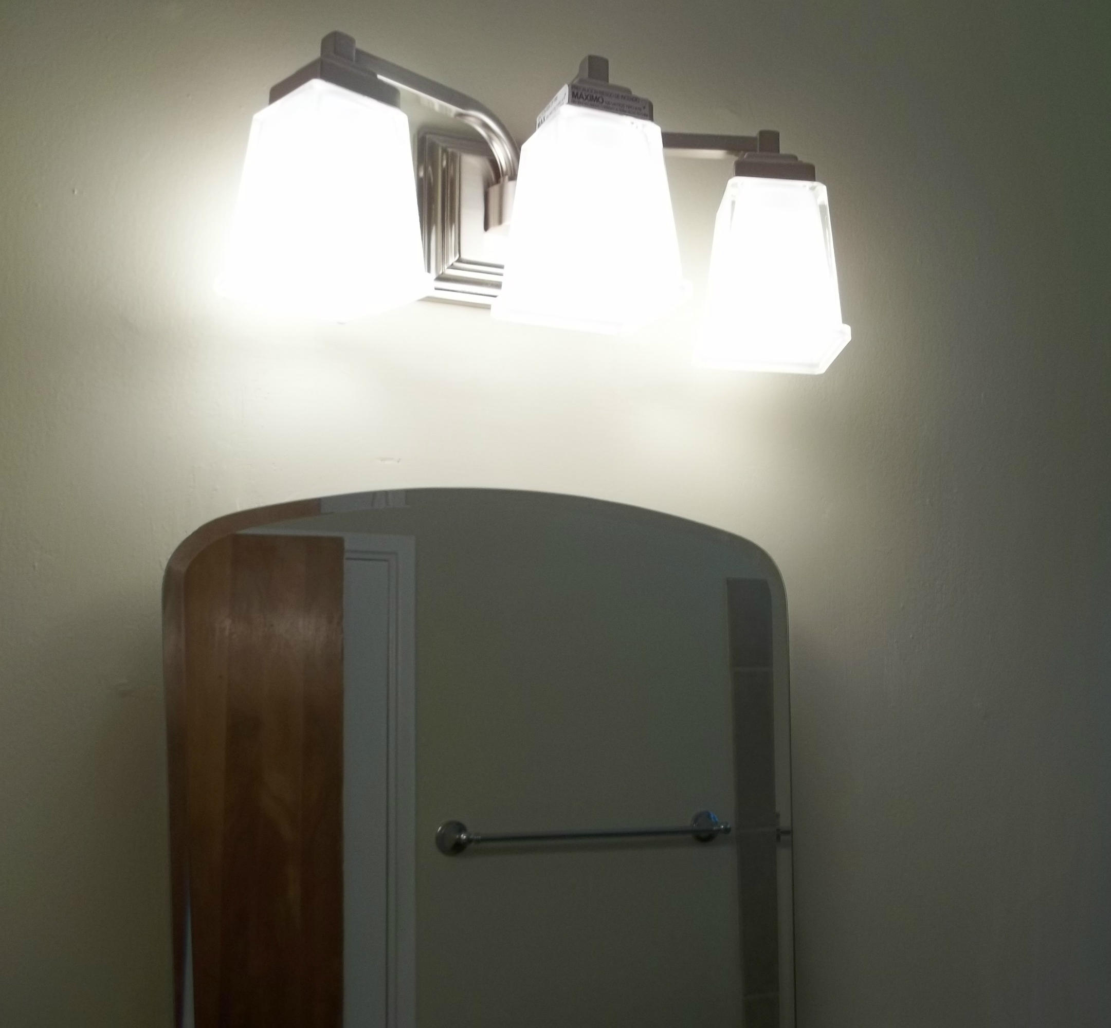 102 West Arrowwood Road Oak Ridge, TN 37830 - Photo 31 of 35 New, modern light fixture in bath