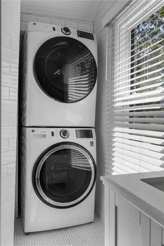 a view of a two couches in the patio