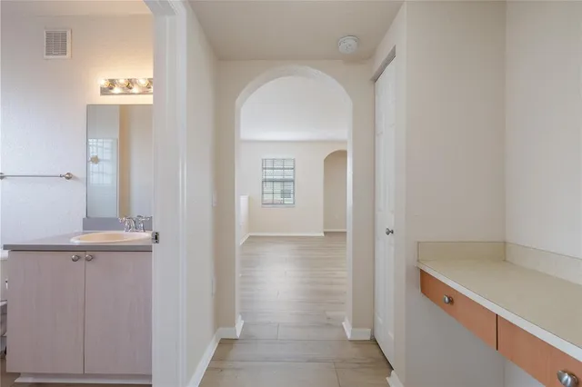 wooden floor in an empty room