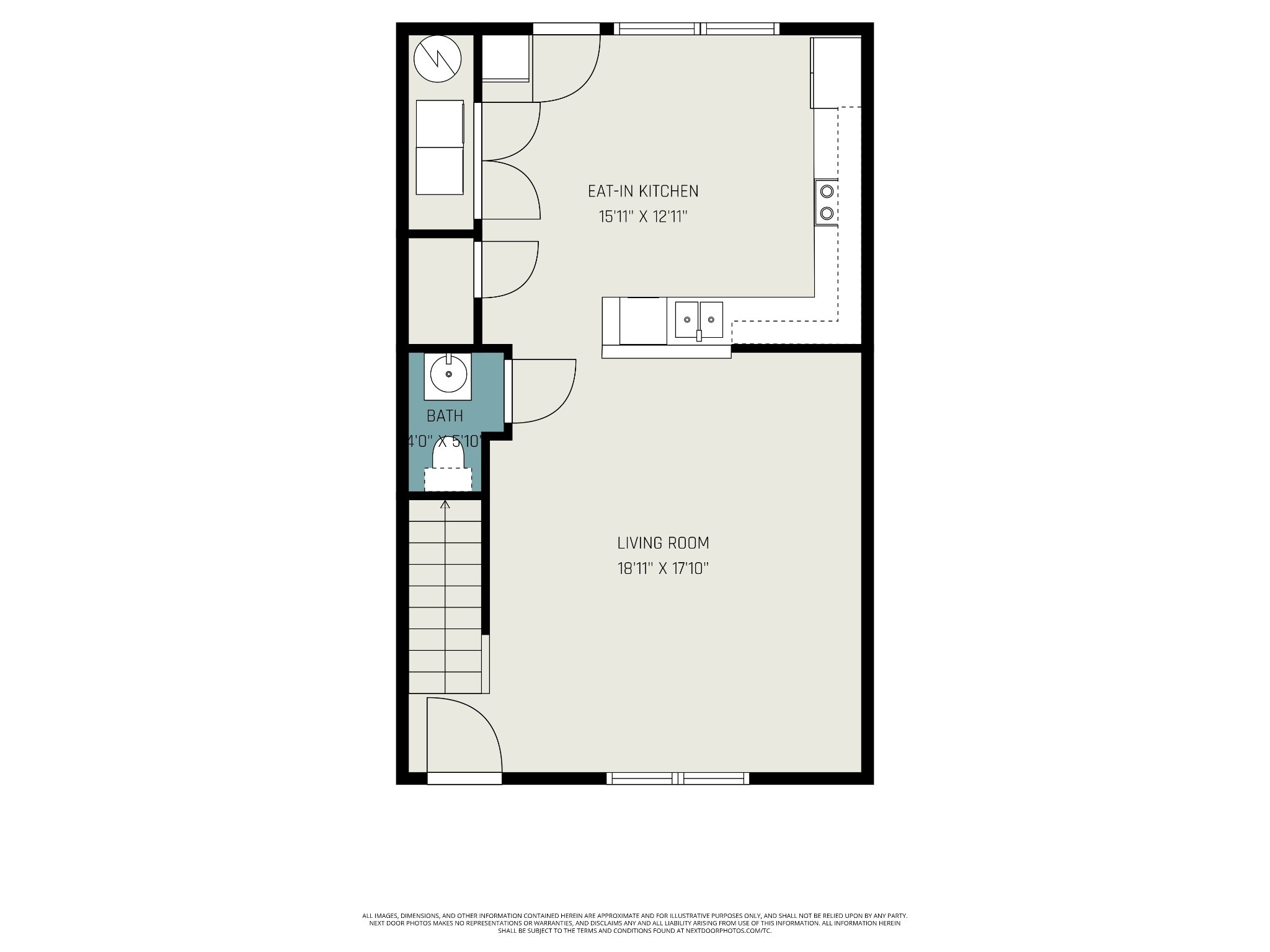 2039 George Buchanan La Vergne, TN 37086 - Photo 16 of 18 a picture of a bench in front of a door