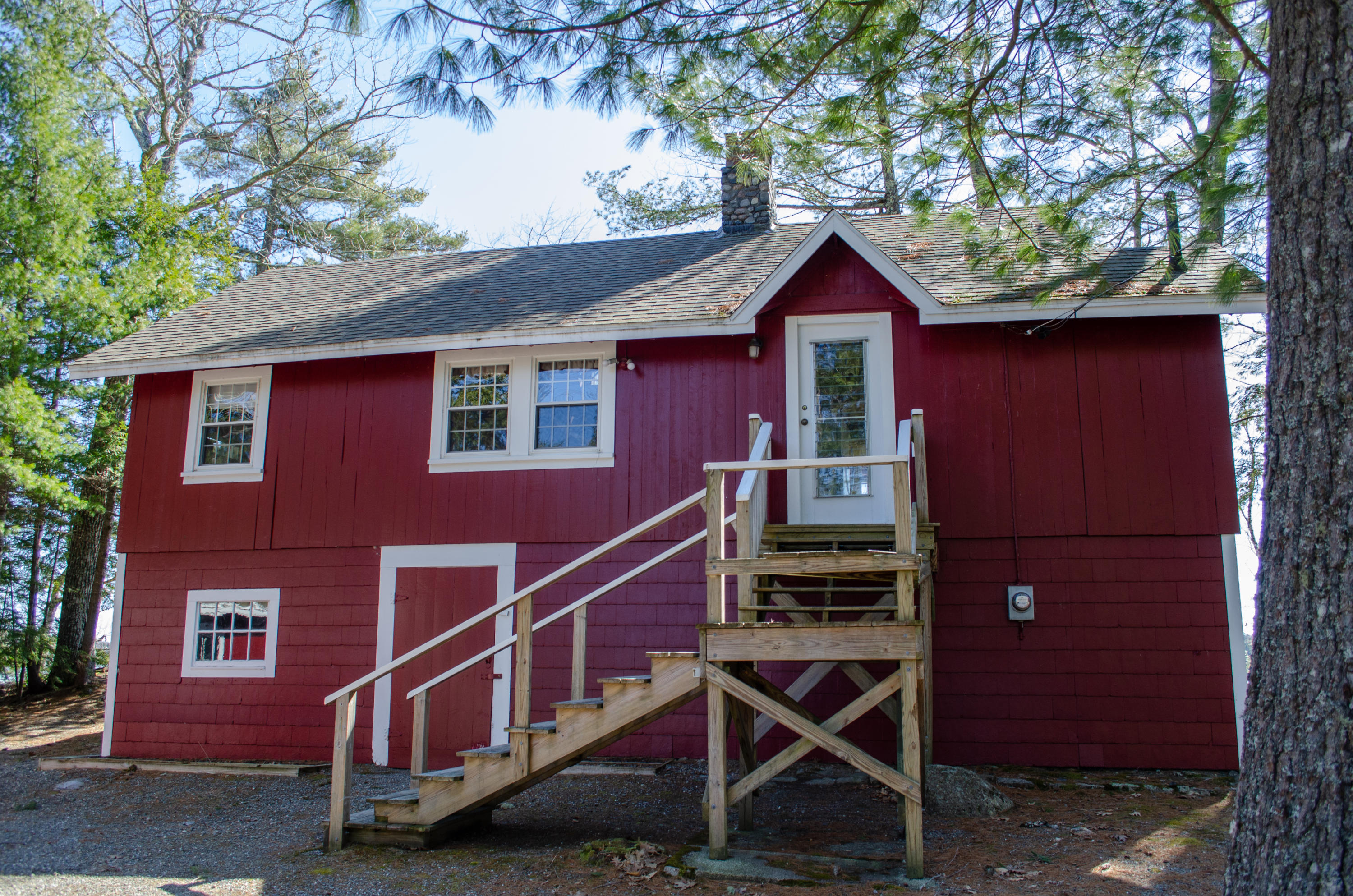 100 Sandy Point Way Ellsworth, ME 04605 - Photo 3 of 23 Back of Cottage