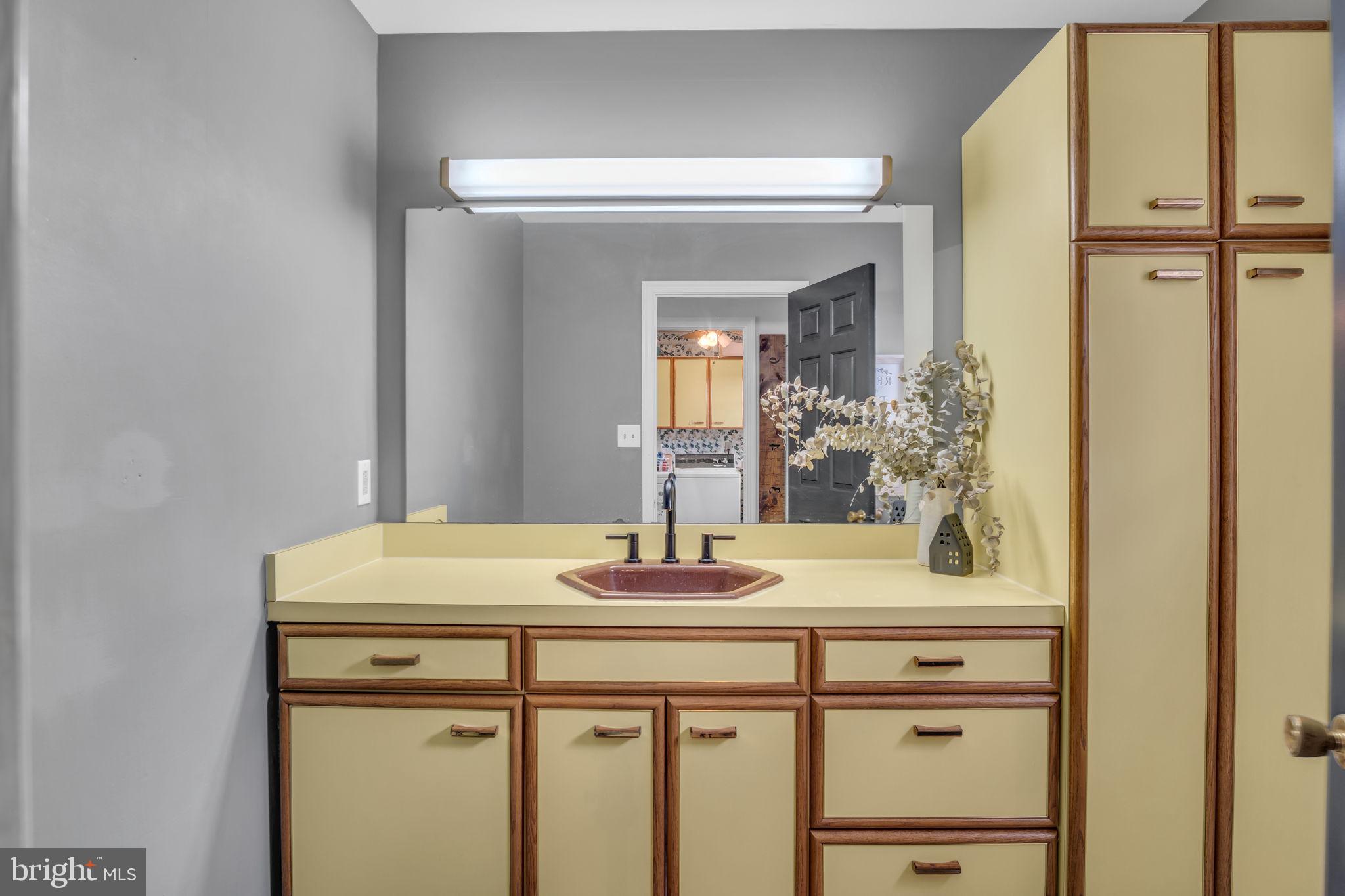 2242 Scotland Road Chambersburg, PA 17201 - Photo 25 of 63 a bathroom with a sink and a mirror