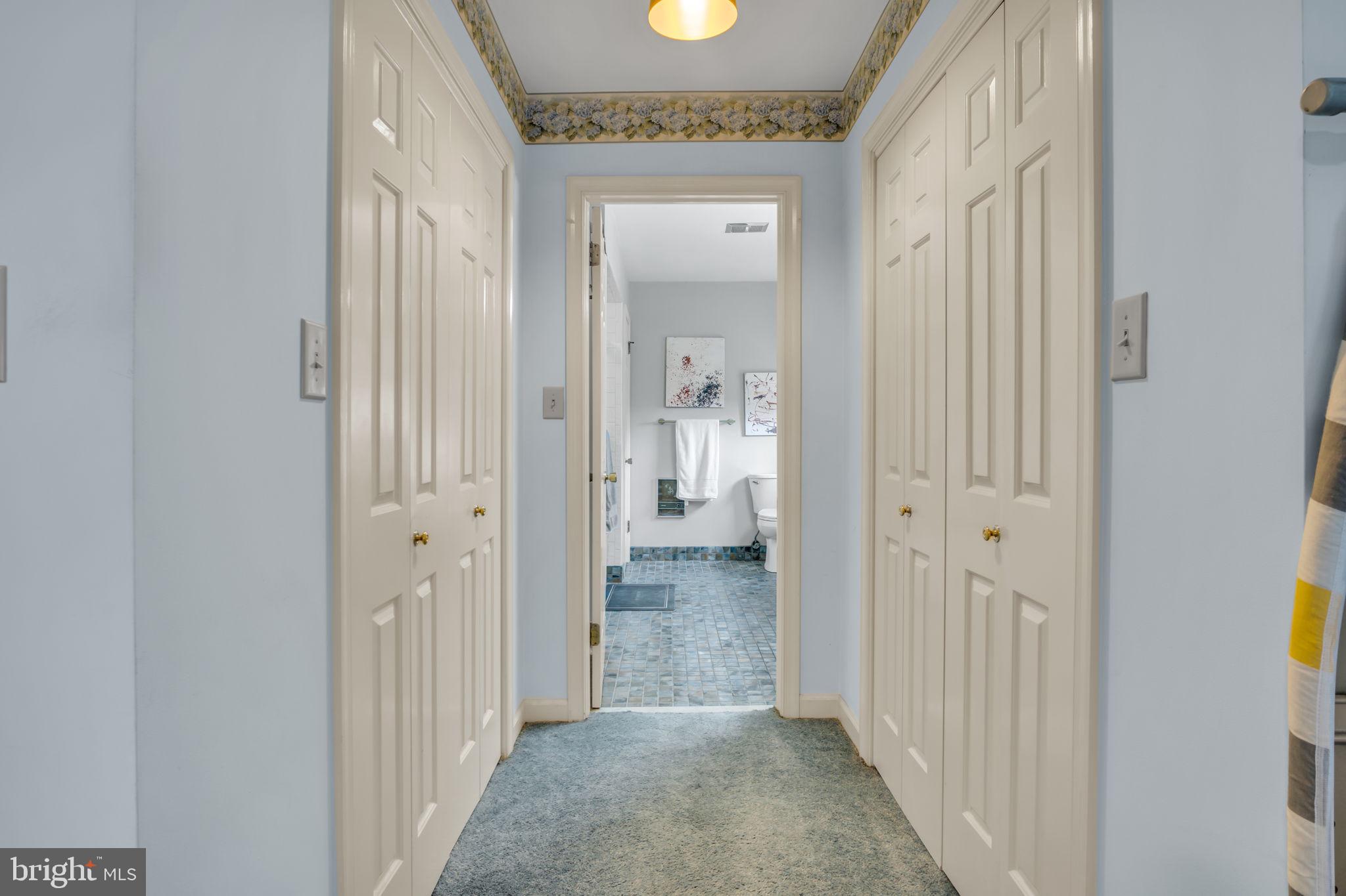2242 Scotland Road Chambersburg, PA 17201 - Photo 32 of 63 a view of a hallway with a wooden door