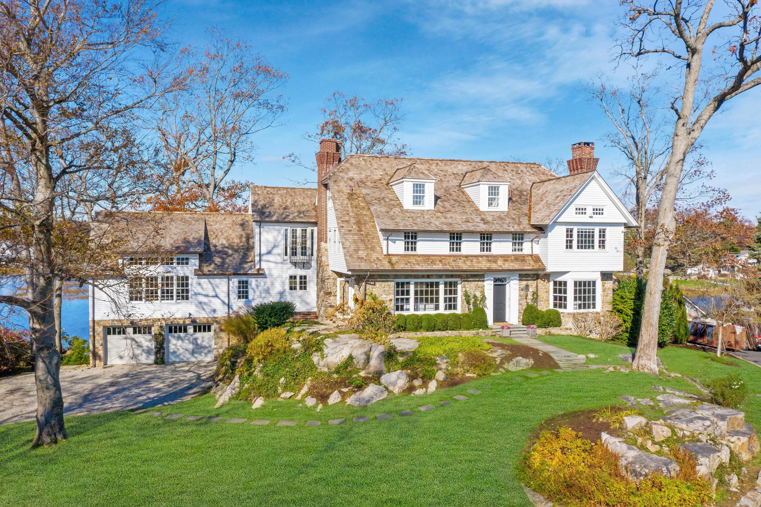5 N Road Darien, CT 06820 - Photo 2 of 38 a view of a house with a yard