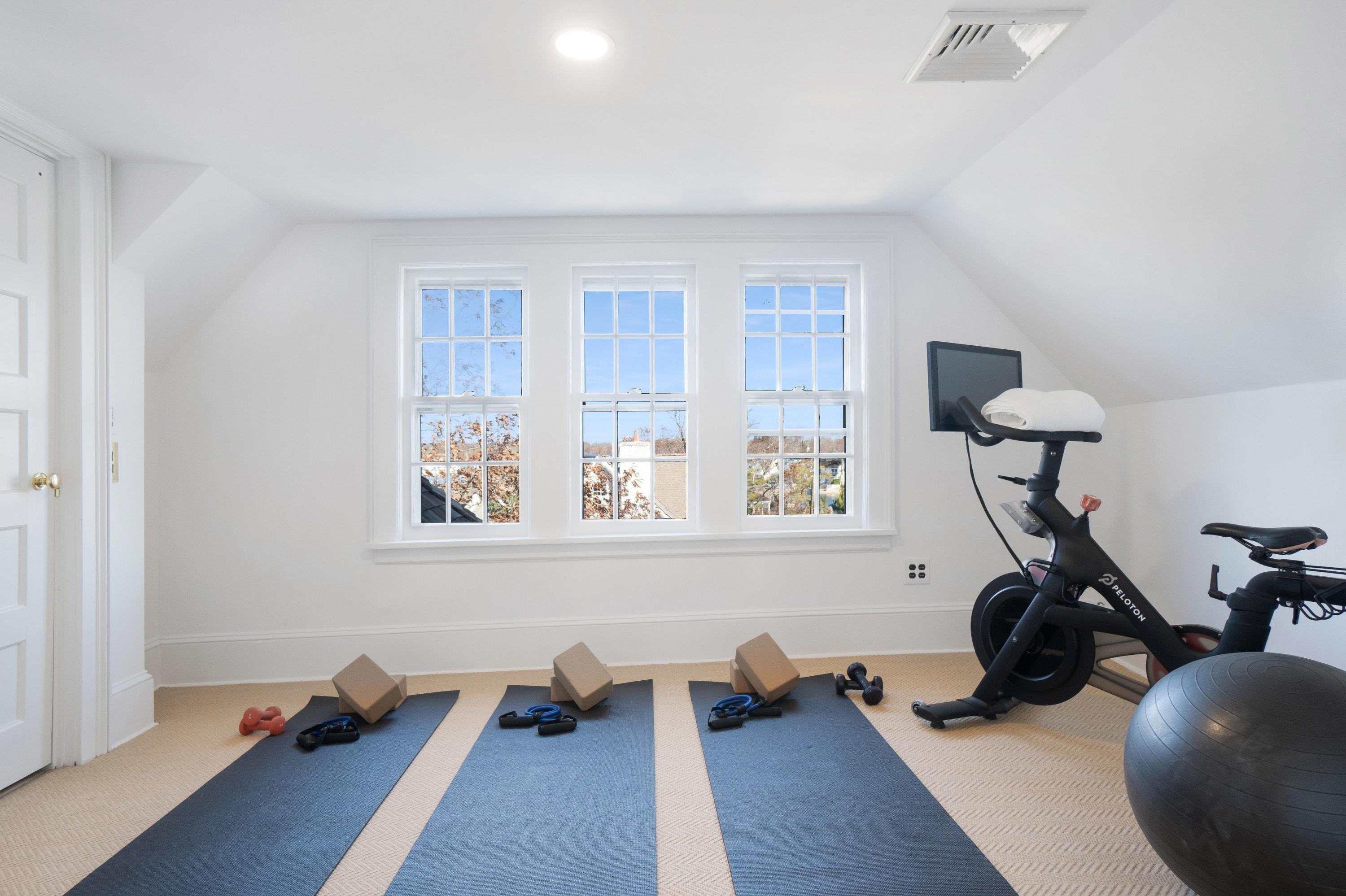 5 N Road Darien, CT 06820 - Photo 30 of 38 a view of a room with gym equipment