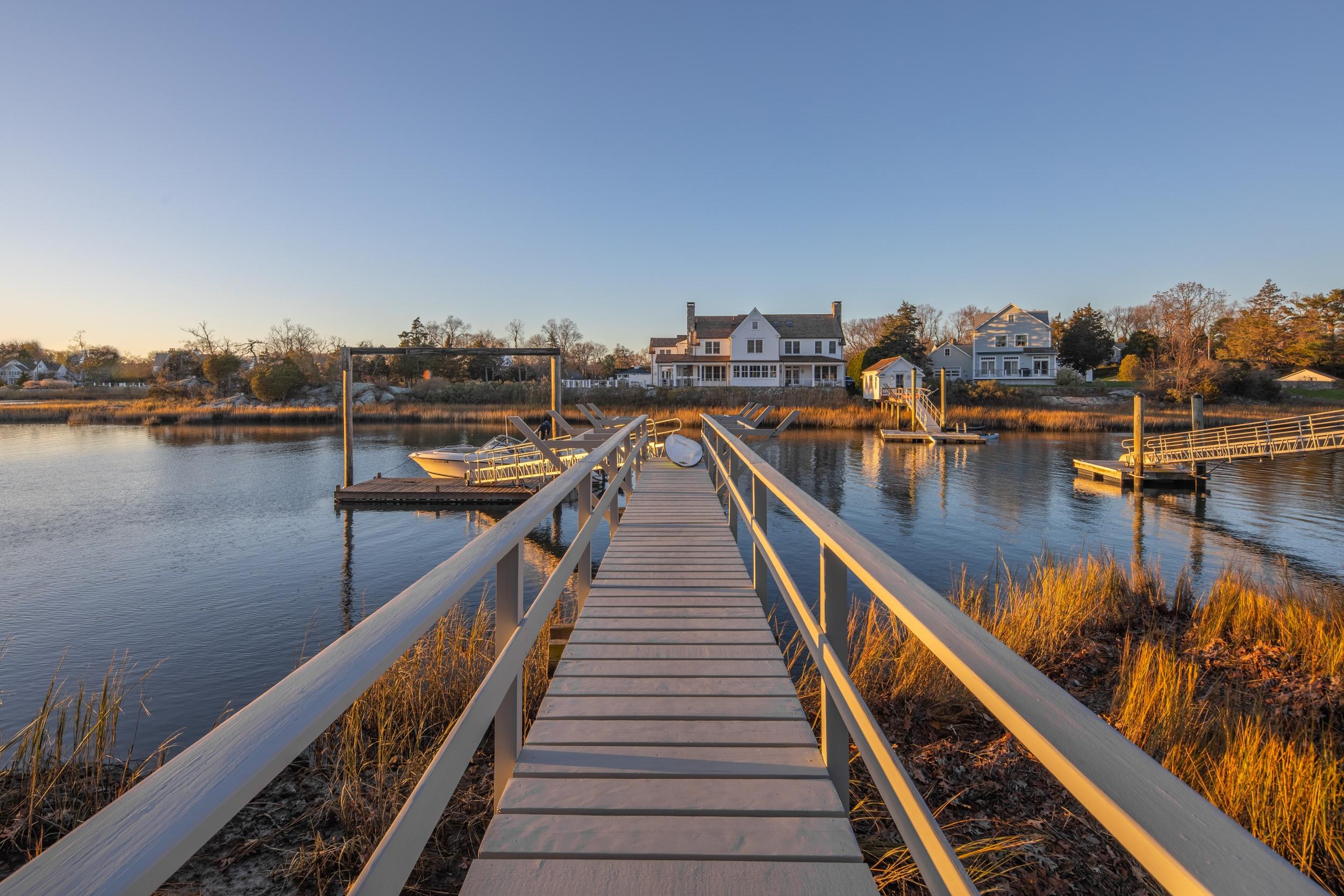 5 N Road Darien, CT 06820 - Photo 34 of 38 a view of a balcony with lake